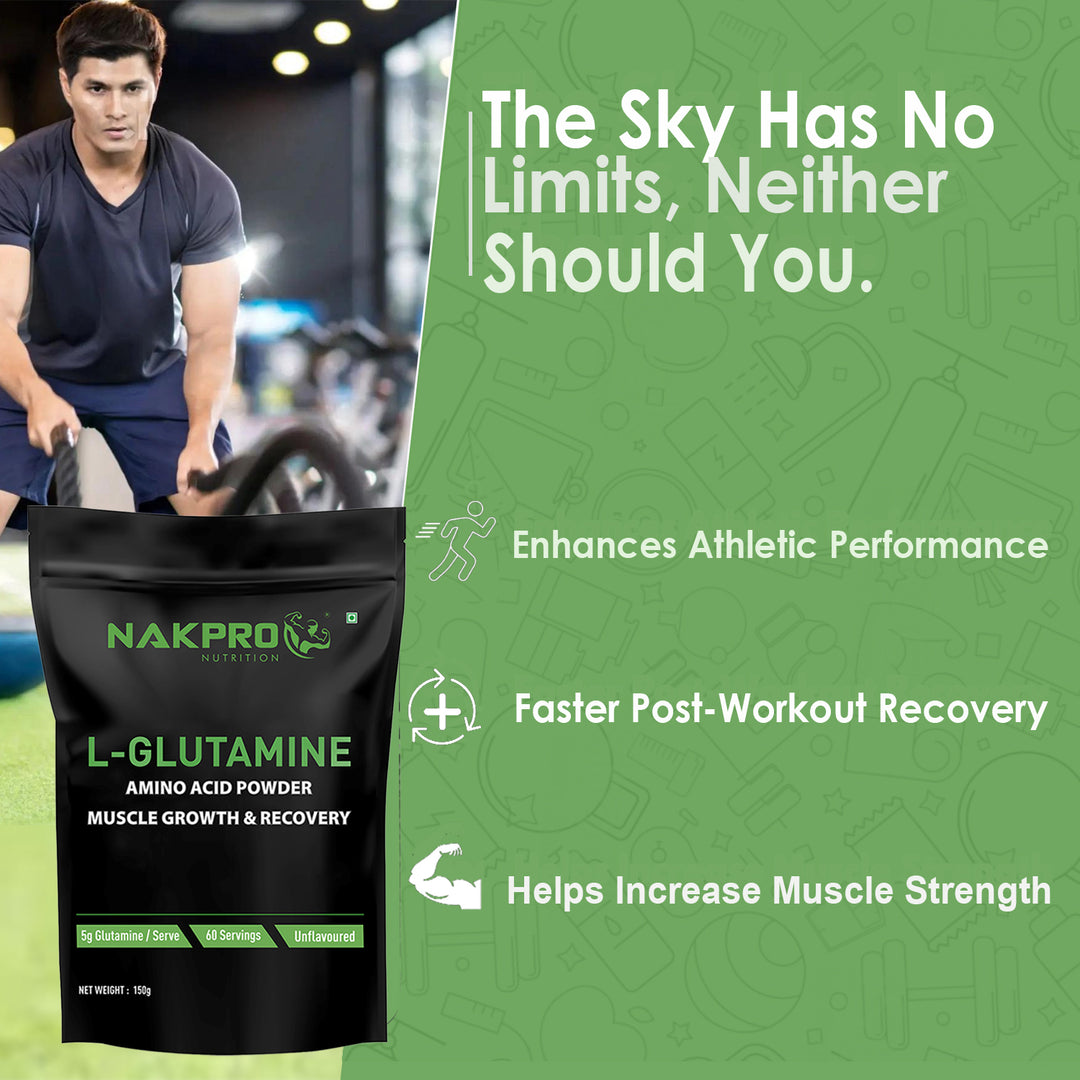 L-Glutamine | Essential Amino Acid (Unflavoured)