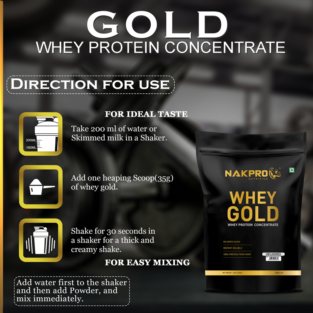 Nakpro Whey Gold Protein Concentrate