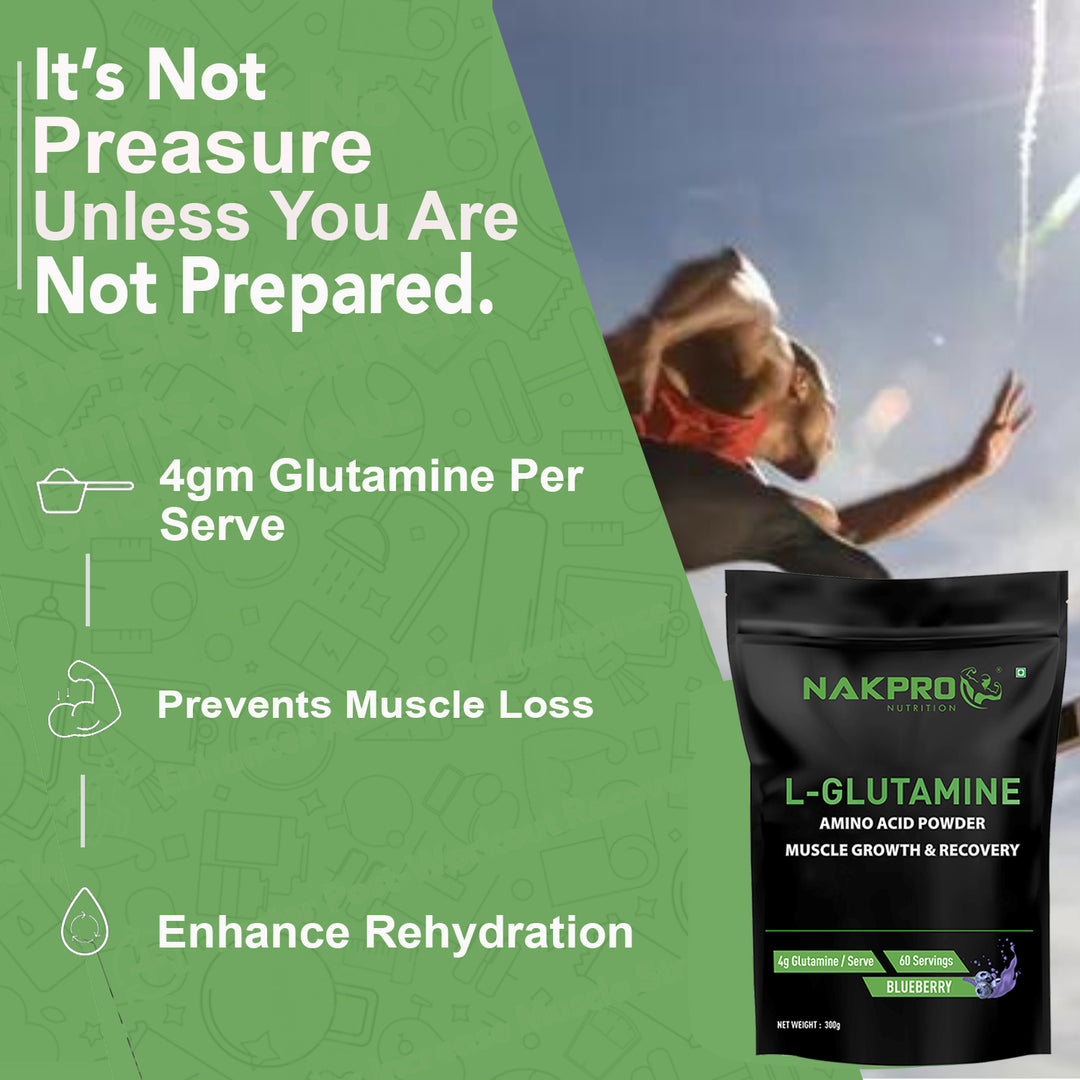 NAKPRO L-GLUTAMINE POWDER