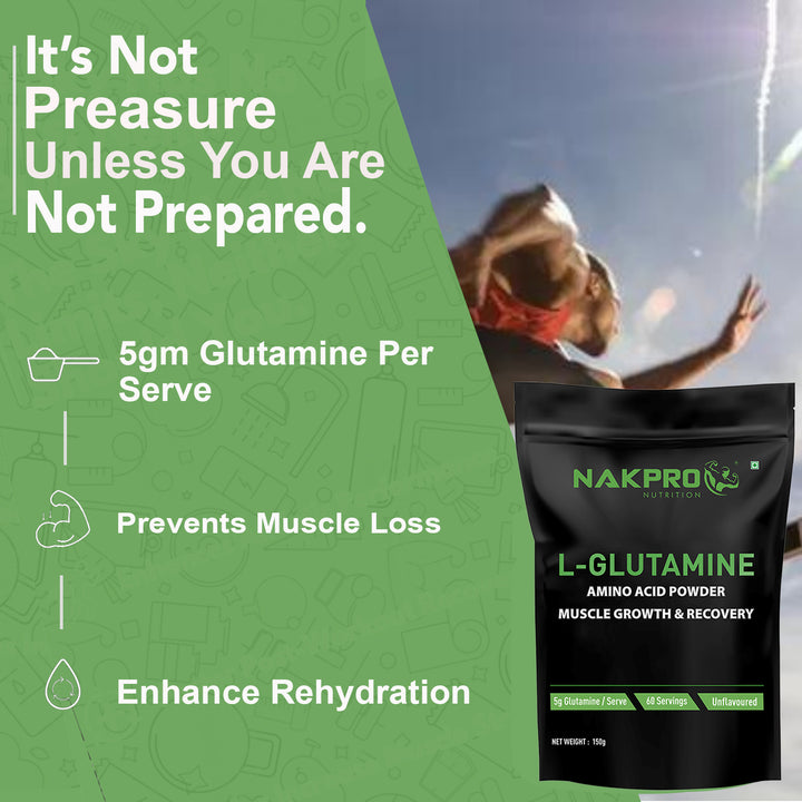 L-Glutamine | Essential Amino Acid (Unflavoured)