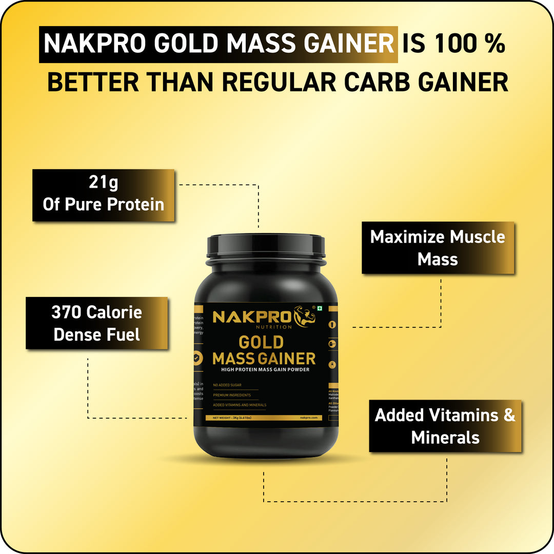 Gold Mass Gainer | High Protein Mass Gainer