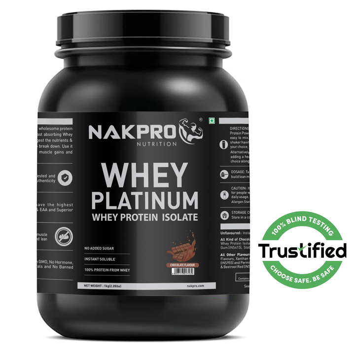 Platinum 100% Whey Protein Isolate
