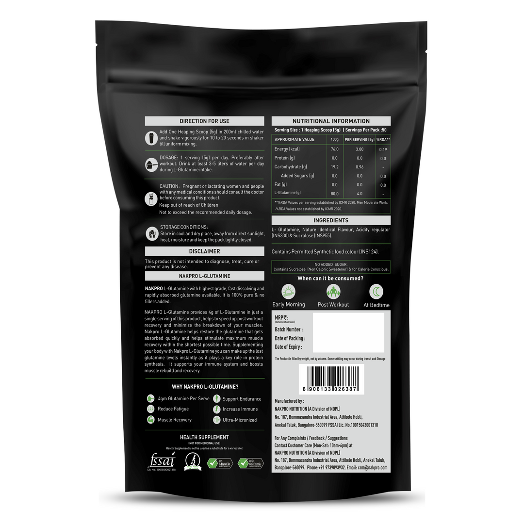 L-Glutamine | Essential Amino Acid