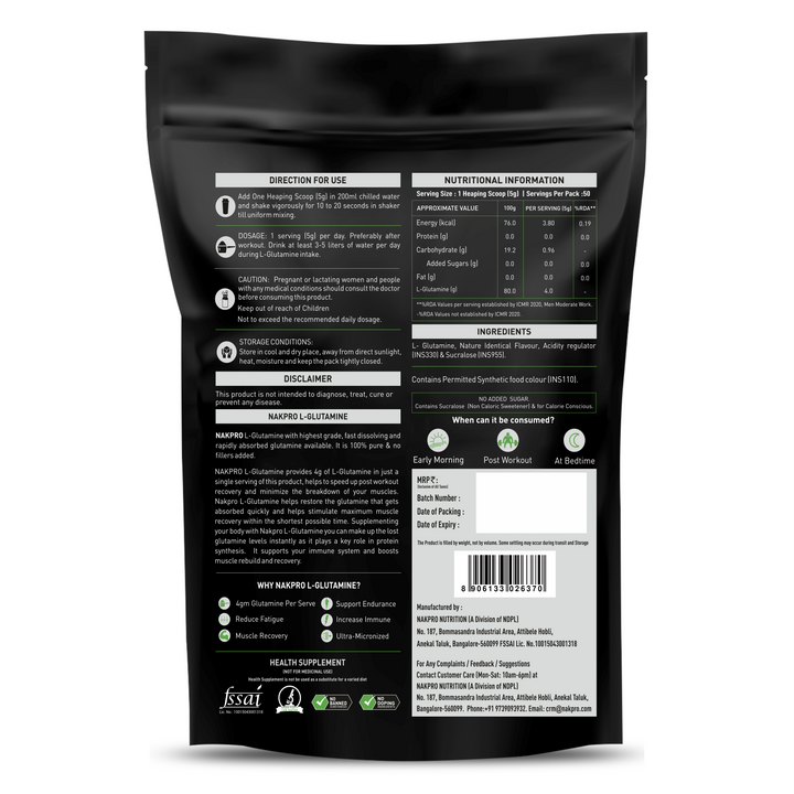 L-Glutamine | Essential Amino Acid