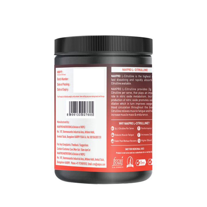 L-Citrulline | Essential Amino Acid (Unflavoured)