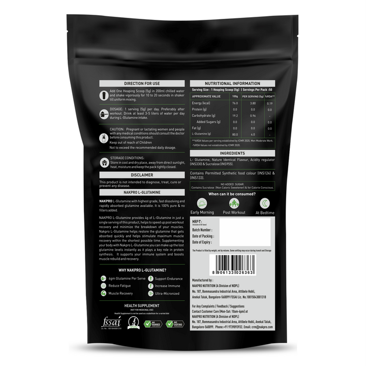 L-Glutamine | Essential Amino Acid