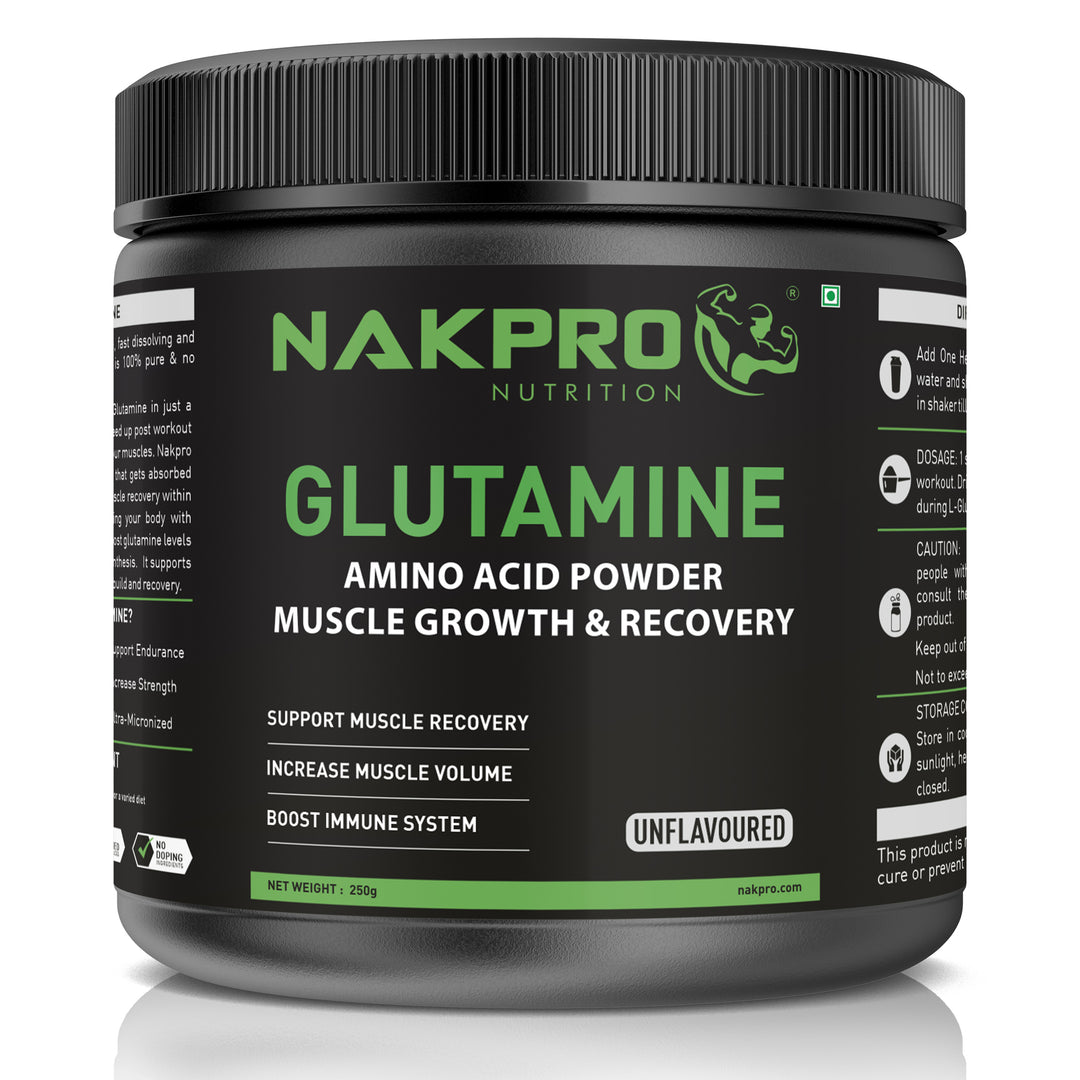 L-Glutamine | Essential Amino Acid (Unflavoured)