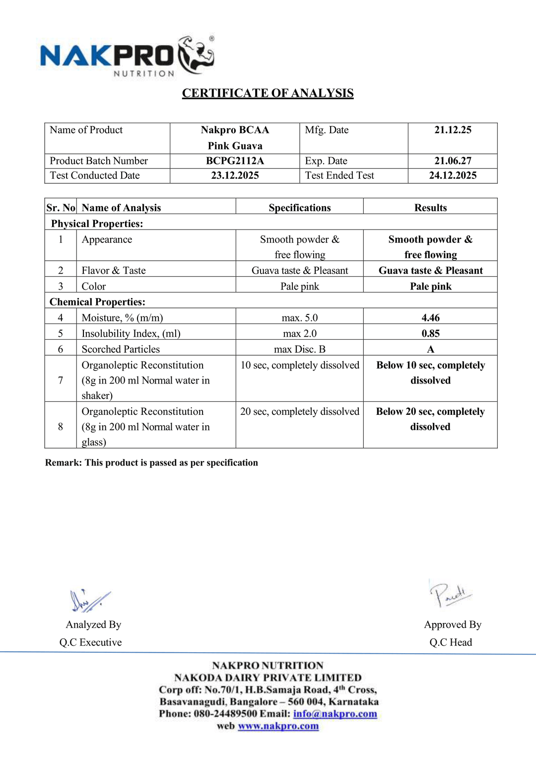 BCAA Powder | Essential Amino Acid