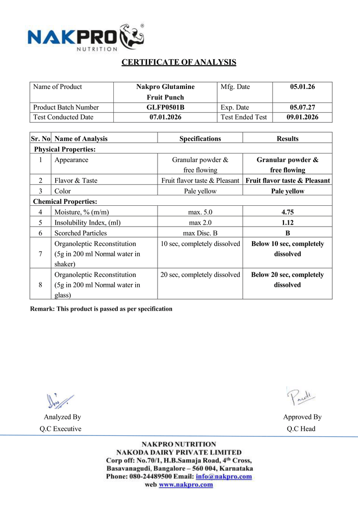 L-Glutamine | Essential Amino Acid