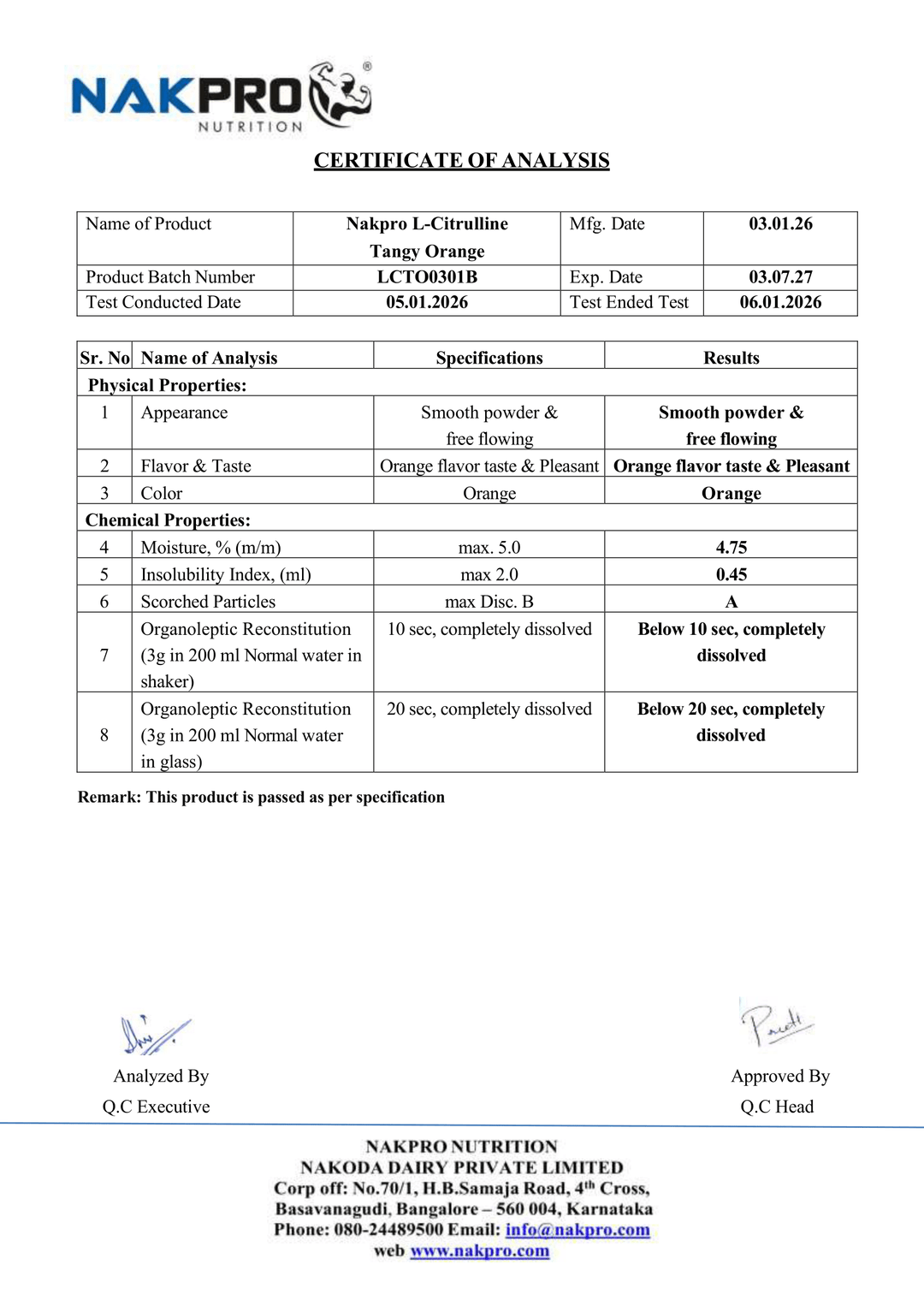 L-Citrulline | Essential Amino Acid