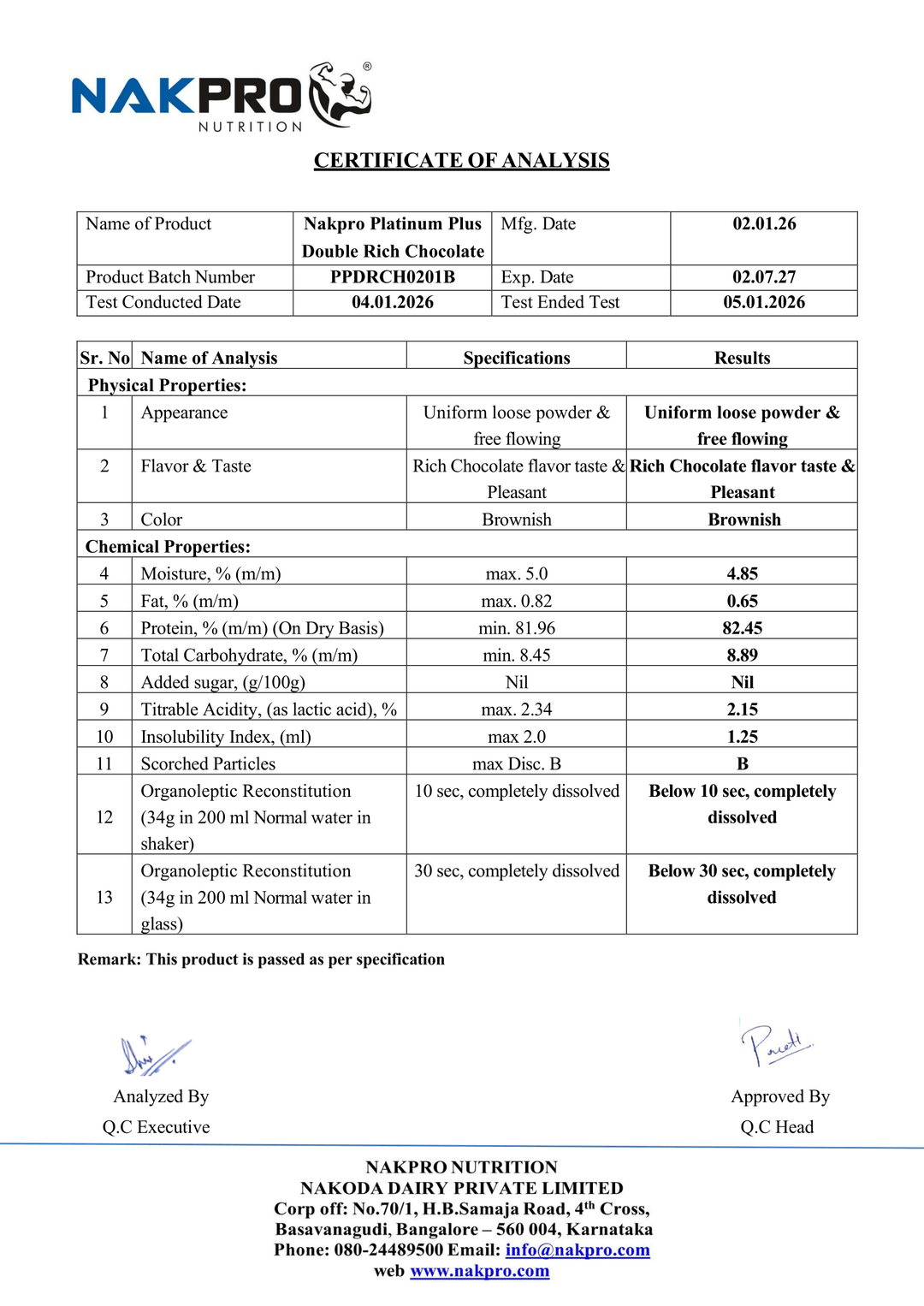 Platinum Plus+ Whey Protein Isolate