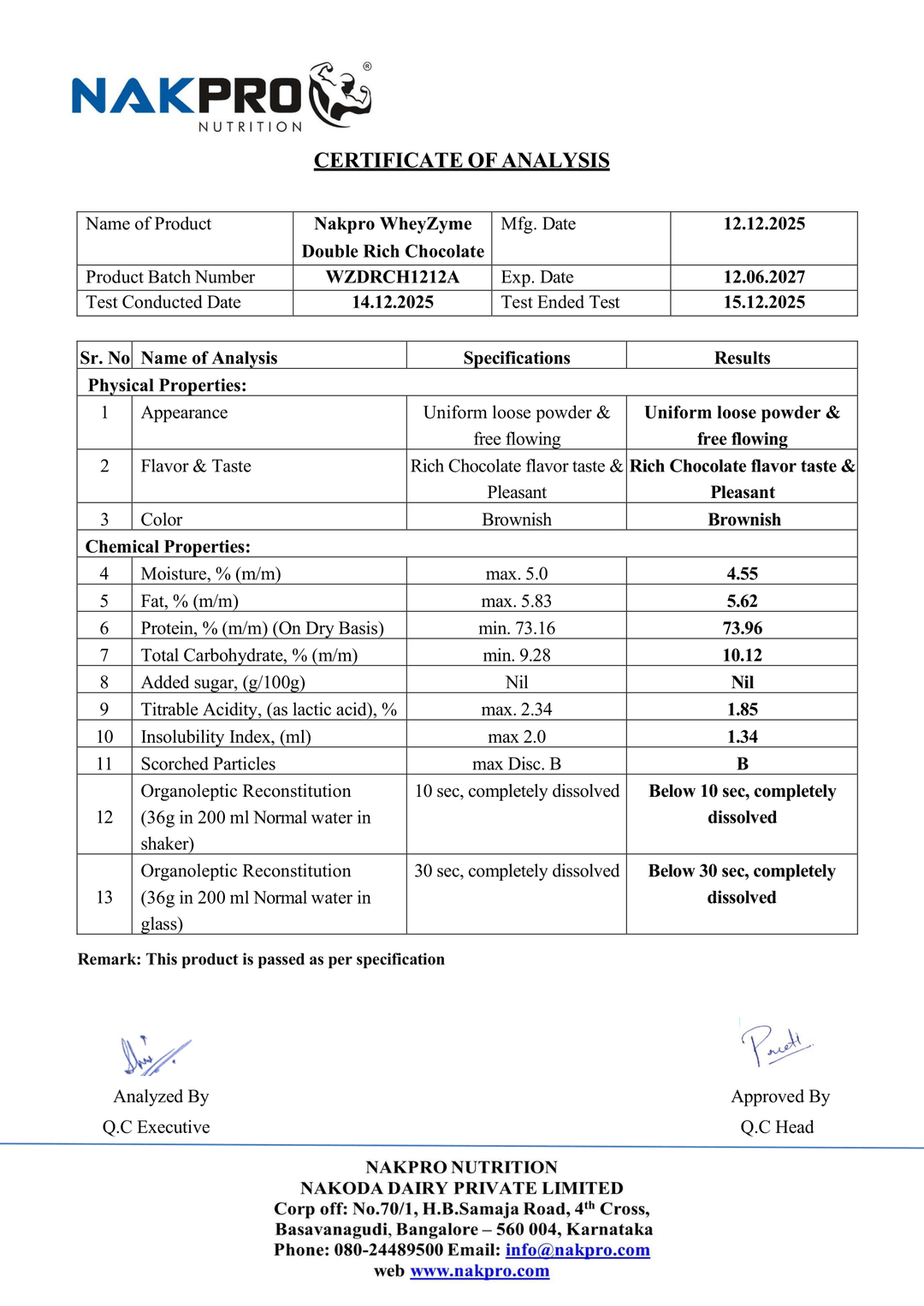 Wheyzyme Whey Protein Blend with Digestive Enzyme