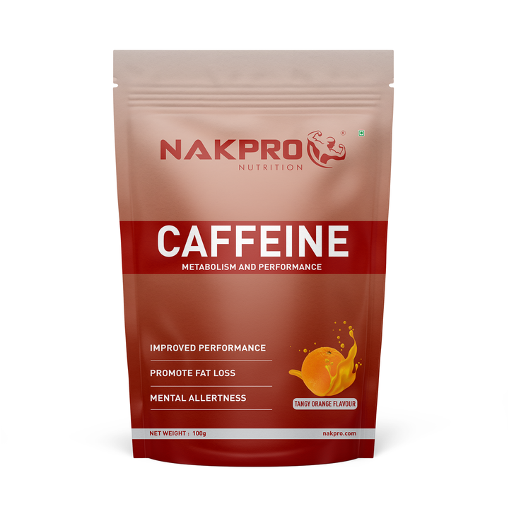 Nakpro Tangy Orange flavored Caffeine Powder