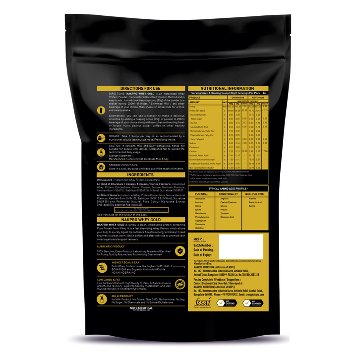 Whey Gold Whey Protein Blend