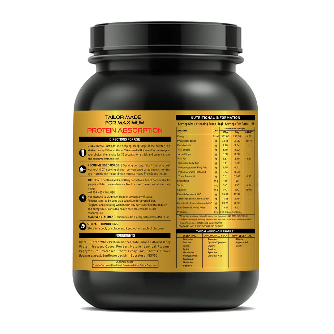 WHEYZYME WHEY PROTEIN ISOLATE & CONCENTRATE | Informed Choice & Trustified