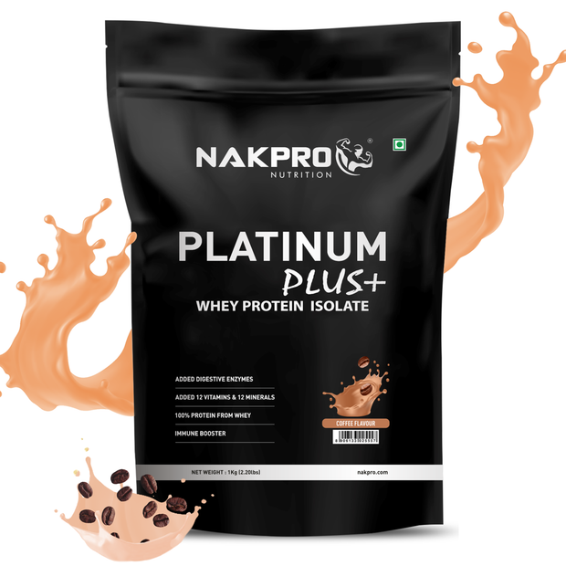 NAKPRO PLATINUM PLUS+ Whey Protein isolate