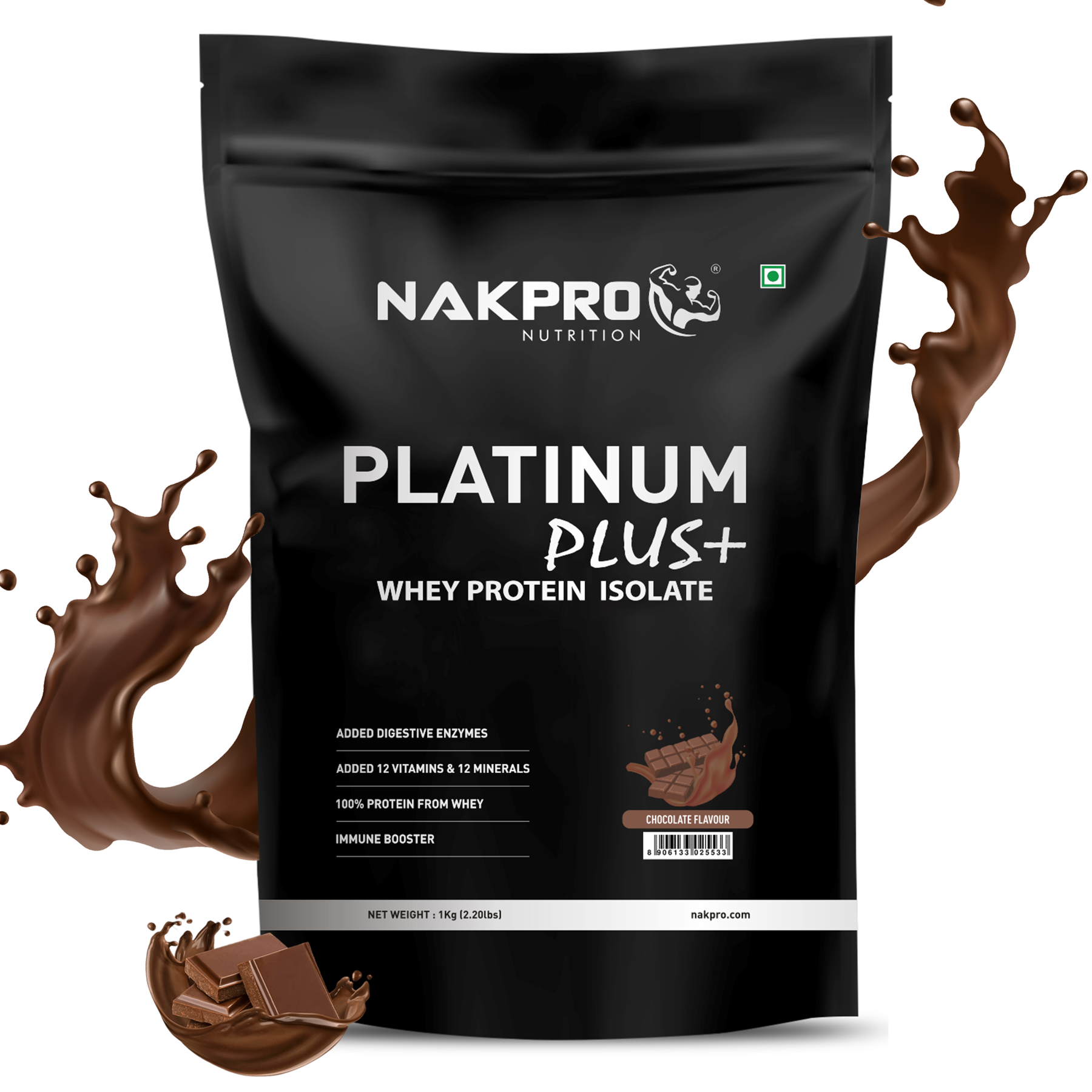 Nakpro Platinum Plus+ Whey Protein Isolate