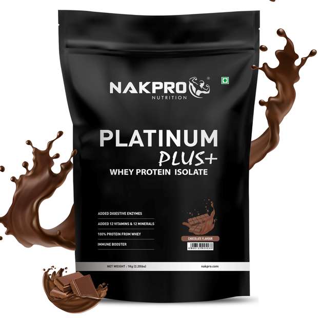 NAKPRO PLATINUM PLUS+ Whey Protein isolate