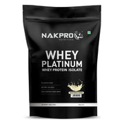 NAKPRO PLATINUM 100% Whey Protein Isolate