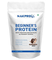 NAKPRO BEGINNER Whey Protein Concentrate Cookies & Cream 1Kg