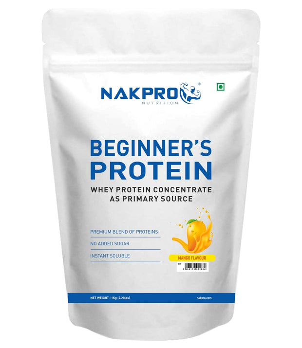 NAKPRO BEGINNER Whey Protein Concentrate Mango 1Kg