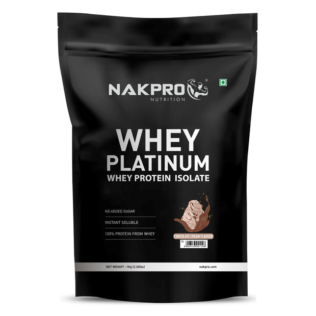 NAKPRO WHEY PLATINUM CREAM CHOCOLATE 1KG