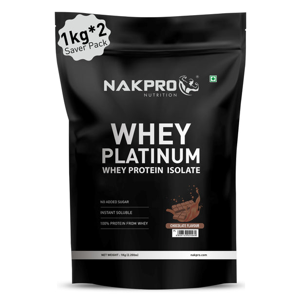 NAKPRO WHEY PLATINUM CHOCOLATE 2KG