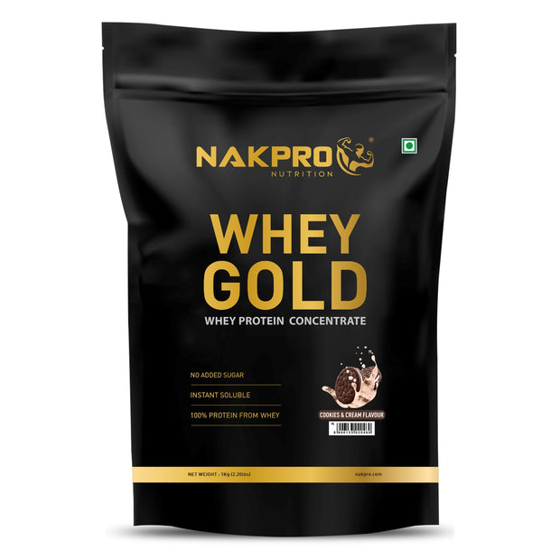 NAKPRO WHEY GOLD COOKIES & CREAM 1KG