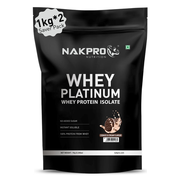 NAKPRO WHEY PLATINUM COOKIES & CREAM 2KG