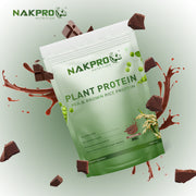 NAKPRO PLANT PROTEIN | Raw, Pure, Natural & Vegetarian Plant Protein Supplement Powder