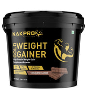 NAKPRO Nutrition Gold Weight Gainer Chocolate 5Kg